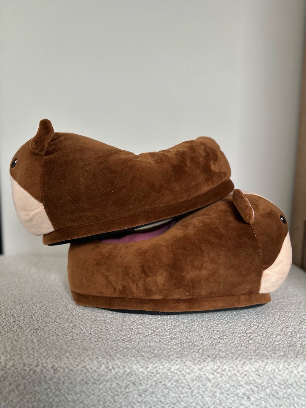 GuineaDad Ultra Plush Adorable Guinea Pig Slippers - Picture 6 of 10
